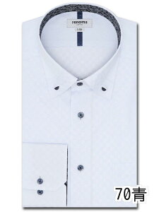 ���m�}�I��/renoma HOMME �`�Ԉ��� �X�^���_�[�h�t�B�b�g 3���ܕ��{�^���_�E�������V���c