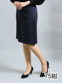 【値下げ】 ラミーモクロディー フレアースカート 紺(セットアップ可能) セットアップスカート