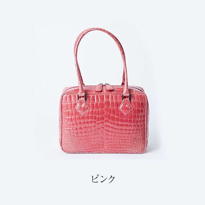 楽天市場】【クロコダイルバッグ】ハンドバッグ レディースバッグ  