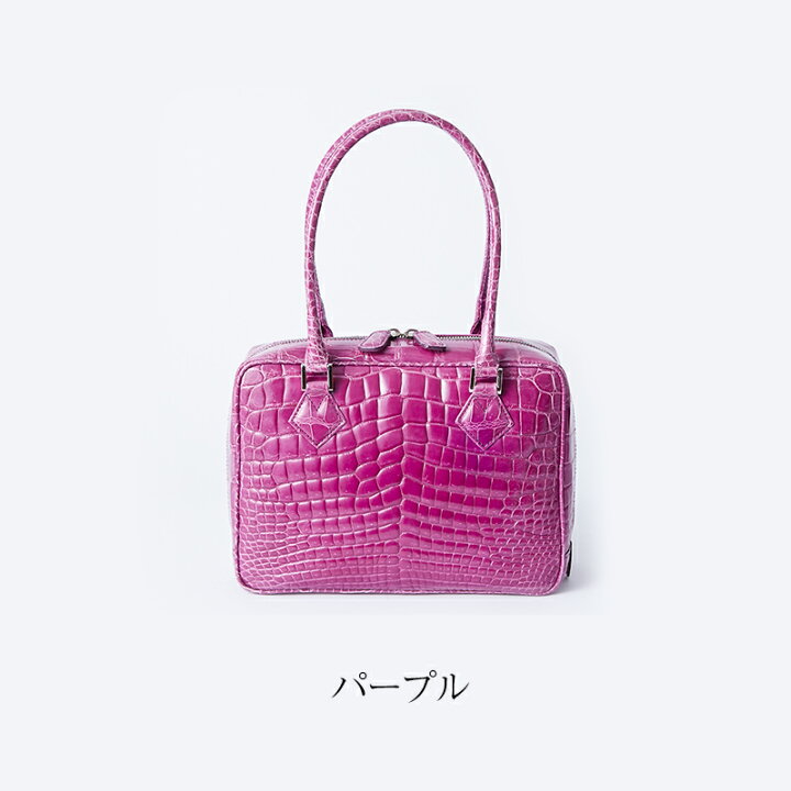 楽天市場】【クロコダイルバッグ】ハンドバッグ レディースバッグ 