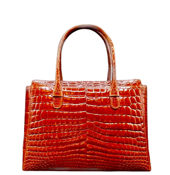 楽天市場】【クロコダイルバッグ】【SALE】 クロコダイル ハンドバッグ  