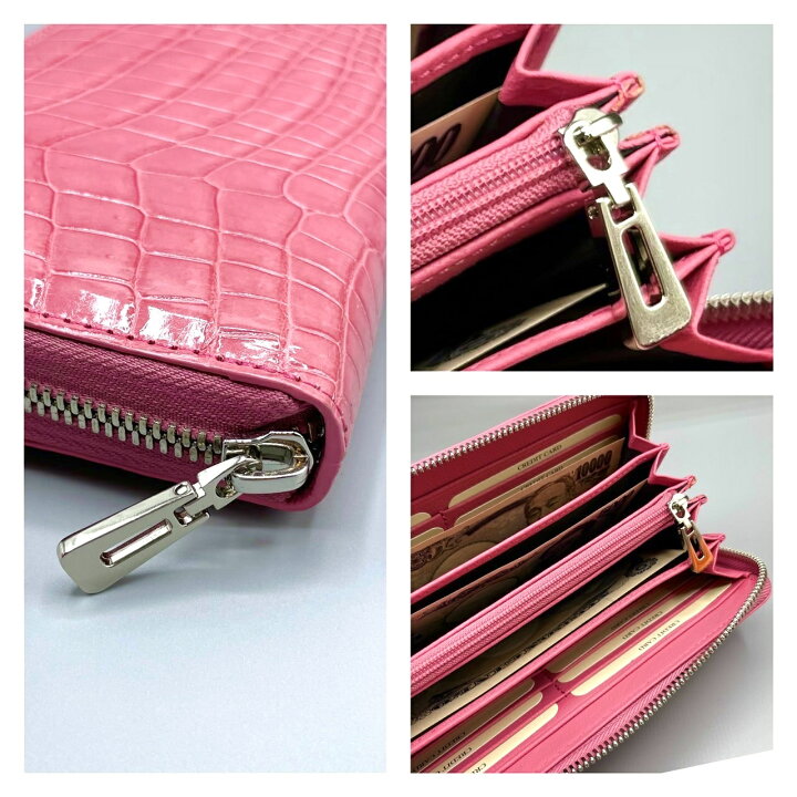 楽天市場】クロコダイル 長財布 ヘンローン社クロコダイル使用 【SALE  