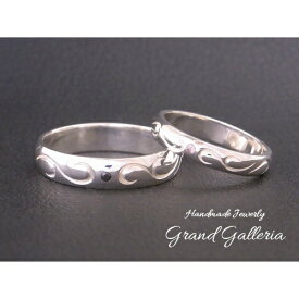ポイント10倍 唐草模様 アラベスク ペアリング 指輪 誕生石 天然石 サイズ0〜30号 シルバー シルバーアクセサリー シルバー925 ハンドメイド 手作り メンズ レディース ペア 誕生日 プレゼント ギフト包装 送料無料 Grand Galleria グランドガレリア