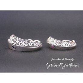 ポイント10倍 イーグルクロー 鷹 唐草模様 アラベスク ペアリング 指輪 誕生石 天然石 サイズ メンズ12〜27号 レディース6〜27号 シルバー シルバーアクセサリー シルバー925 ハンドメイド 手作り ペア 誕生日 プレゼント ギフト包装 グランドガレリア Grand Galleria