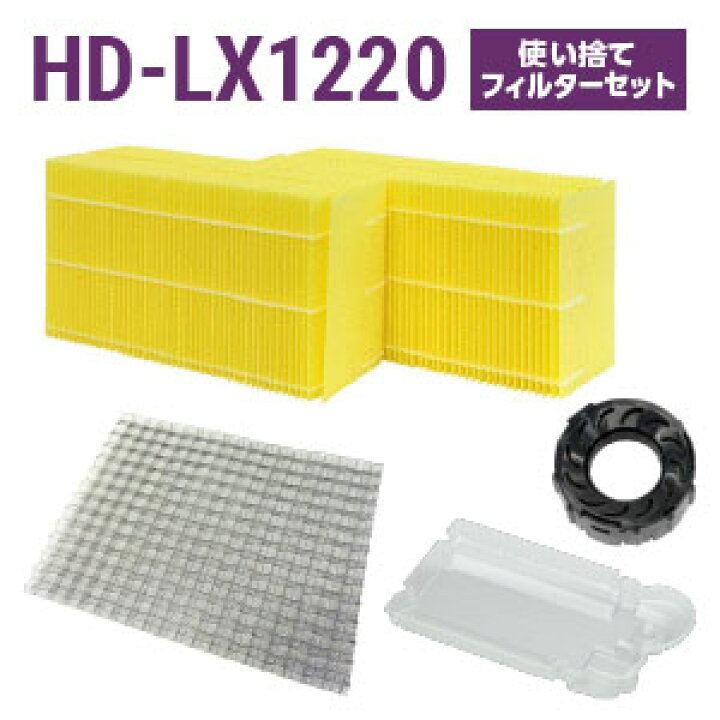 楽天市場】ダイニチ加湿器 HD-LX1220使い捨てフィルターセット 