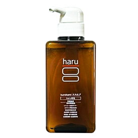 ポイント2倍 haru 黒髪スカルプ シャンプー 400mL（約2ヶ月分）柑橘系の香り アミノ酸系 ノンシリコン 100％天然由来 女性用スカルプシャンプー