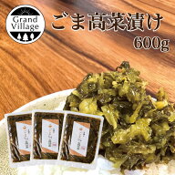 10%OFFクーポン発行中 8/11 1:59迄】九州産 ごま油 炒め風 高菜 たかな 600g(老舗のごまシャキ高菜200g×…