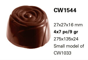 `R[g^,Chocolate mold,ChocolateWorld,Rose2.7cmi9gj28惍[Y o@΂@cw1544