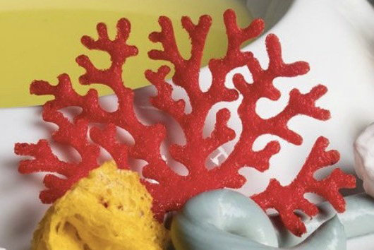 イタリアのシリコンケーキ型の老舗ブランドパボーニ社のケーキ型です。イタリアのシリコンケーキ型の老舗ブランドパボーニ社のすり込み型デコレーション型です。 シリコン製すり込み型 飾りDECO型 Coral 珊瑚 サンゴ 海藻 【GG027】7.5cm（8取)PAVONIパボーニ社製