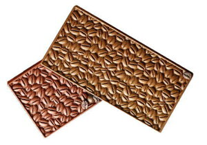 チョコレート型 板チョコ15.5cm Coffee beans BAR コーヒー豆 シリコン製 1枚取 シリコマートsilikomartオーブン冷凍兼用scg39