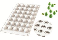 シリコン製silicon立体球体2cm silikomart miniminiTruffles35個取【2SI-SF257】
