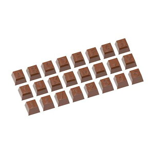 �`���R���[�g�^,ChocolateWorld1628,�u���b�N cube �A���t�@�x�b�g&NUMBER 2.6cm�i12g�j24��o�����^�C������