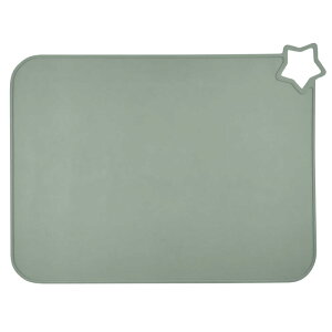 ランチョンマット シリコン 撥水 おしゃれ 北欧 食洗機対応 洗える 星 ランチマット お食事マット シリコンマット くすみカラー 食べこぼし防止 防水 ベビー ママ 赤ちゃん お食事 離乳食 引