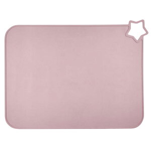 ランチョンマット シリコン 撥水 おしゃれ 北欧 食洗機対応 洗える 星 ランチマット お食事マット シリコンマット くすみカラー 食べこぼし防止 防水 ベビー ママ 赤ちゃん お食事 離乳食 引