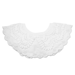 スタイ ビブ よだれかけ ベビー 赤ちゃん おしゃれ かわいい レース 結婚式 可愛い コットン 綿100% 綿 付け襟 出産祝い お祝い プレゼント コットンレース 綿レース ベビー用品 ホワイト ピ