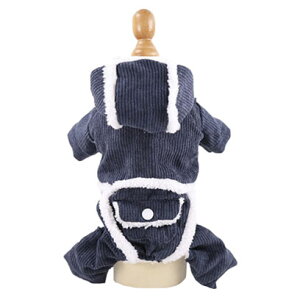 犬服 犬カバーオール カバーオール ふわふわ犬服 暖かい犬服 モコモコ犬服 冬 秋 春 犬用品 ペットグッズ ペット用品 犬の服 可愛い 裏起毛 フード コーデュロイ おしゃれ フード付き 裏地モ