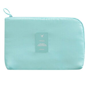 トラベルポーチ 旅行ポーチ 海外旅行 内ポケット カラフル ピンク ブルー サボテン グリーン ベージュ 楽ちん 便利 多収納 ガジェットポーチ メイクポーチ 文房具 カラフル トラベルグッズ