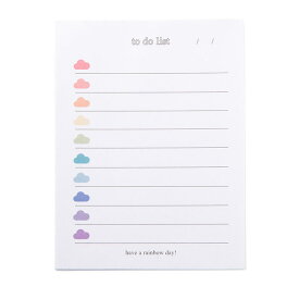 付箋 かわいい to do list リスト ポストイット 50枚 ふせん 大きめ やることリスト インデックス メモ カラフル 文房具 オフィス用品 学用品