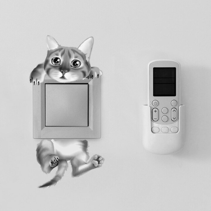 楽天市場 ウォールステッカー おしゃれ 可愛い キッチン 飾り 猫 ネコ 電源スイッチ ステッカー インテリアシール 壁紙 スイッチシール 飾り スーツケース パソコン 電気スイッチ飾り おまけ Grand Cinc 楽天市場 ウォールステッカー おしゃれ 可愛い キッチン 飾り 猫 ネコ 電源スイッチ ステッカー インテリアシール 壁紙 スイッチシール 飾り スーツケース パソコン 電気スイッチ飾り おまけ Grand Cinc
