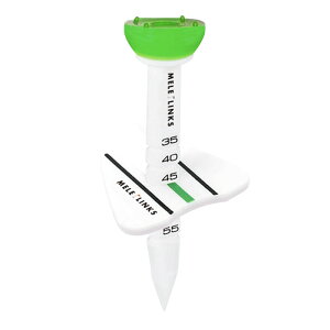 ゴルフティー 高さ 調整可能 コントロール ゴルフ エイミング アジャスティー 飛距離 まっすぐ 練習 上達 コース ロング ショート マーカー ドライバー 高さ調節 高さ調整 ラウンド用品 アラ