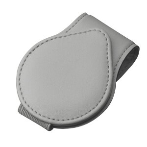 サングラスホルダー 車 メガネホルダー サングラス ホルダー フック式 マグネット 収納 サンバイザー メガネ ホルダー クリップ スタイリッシュ レザー コンパクト ケース 合皮 レザー