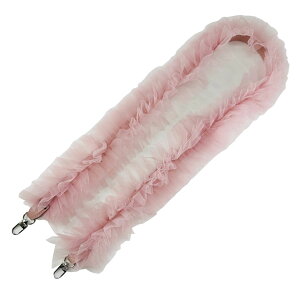 スマホショルダー ストラップ 大人 かわいい フリル チュール ショルダーストラップ チュールストラップ 合皮 推し活 付替え 斜めがけ おしゃれ 着せ替え パーツ 付け替え 単品 肩掛け レデ