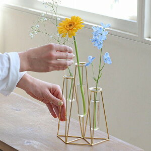 フラワーベース 3連 インブルーム in bloom クレエ Creer 92450027 アンティーク風 アイアンポットスタンド【植木鉢 おしゃれ 鉢カバー ガーデン雑貨 かわいい インテリア フラワースタンド】