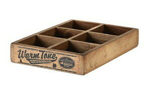 yDULTONz_g AeB[N 6 p[e[V Ebf {bNX CH11-H417NT 6 PARTITION WOODEN BOX