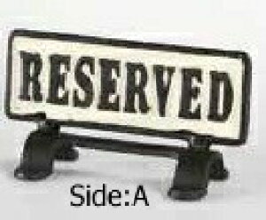 �yDULTON�z�_���g�� ���o�[�V�u�� �T�C�� �X�^���h RESERVED REVERSIBLE SIGN STAND RESERVED S455-175RE