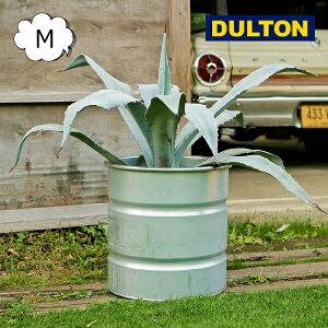 ガルバナイズド タンク M 11号鉢 植木鉢 ダルトン DULTON GALVANIZED TANK NBZ-0460M プランター フラワーポット ガーデニング 無骨 インダストリアル ガーデニング 園芸 おしゃれ