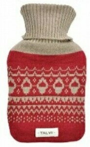 湯たんぽ カバーに入れてお湯を注ぐだけ TALVI 0.5L 防寒 湯たんぽ ゆたんぽ エコ湯タンポ 容量0.5リットル お湯入れ 注水式 可愛い 保温カバー付き 電気不要 防寒グッズ あったかグッズ 暖房器