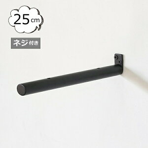 ブラケット ブラック アンティーク アイアン スティック Iron Stick Shelf 250 HS3382 棚受け ブラック アイアン 黒色 金具 アンティーク風棚受け アイアンブラケット アイアン 棚受けシェルフ 棚