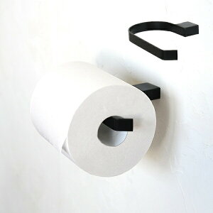 ペ−パーホルダー Curve アイアンペーパーホルダー ブラック 黒色 ホームステッド アクシス Homestead AXCIS HS3420 トイレットペーパーホルダー トイレ ペーパーホルダー トイレットペーパー デザ