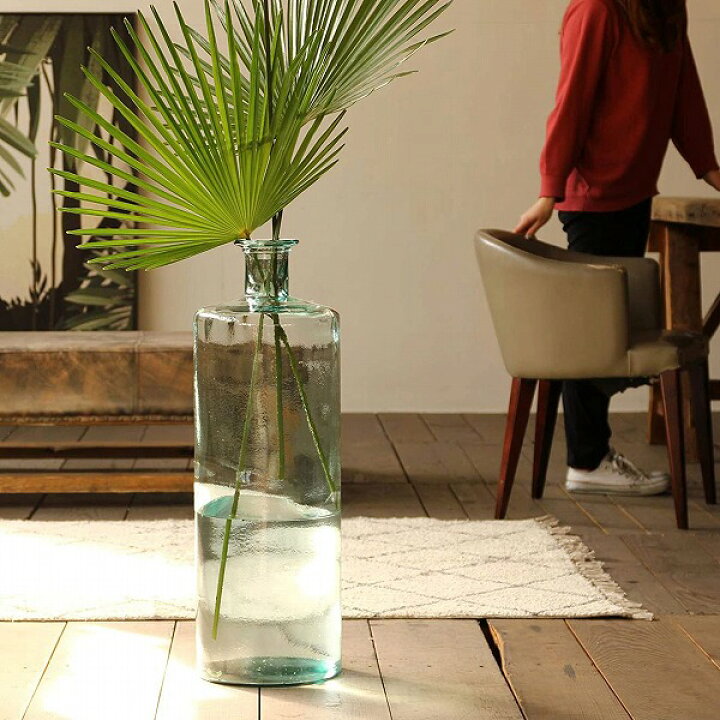 楽天市場 リサイクルガラス フラワーベース クリア Valencia Recycle Glass Diecisiete Vggn60 大型 ビッグ フラワーベース 木 花 フラワー フラワーグラス 花瓶 ガラス ガラスベース シンプル おしゃれ 置物 北欧 花器 インテリア雑貨 インテリア 送料無料