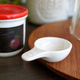 おおさじスプーン 立つ/自立/大匙/大さじ/メジャースプーン/軽量スプーン/磁器/陶器/日本製 35111 【B　STYLE　KITCHEN】 白磁　おおさじ 大さじ LOLO　ロロ　計量スプーン　メジャースプーン