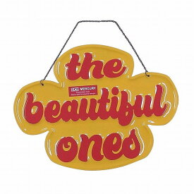 サインボード マーキュリー mercury デザインプレート ティンサイン ビューティフル BEAUTIFLE ガーデンプレート ティンプレート ガーデンオーナメント ガーデンアイテム インテリア雑貨 壁飾り サインプレート アイアン おしゃれ 可愛い かわいい 北欧 アンティーク風