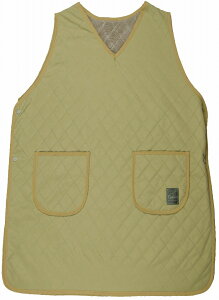 ボア エプロン 裏ボア カリダ ダイヤキルトエプロン 撥水 エプロン 無地 エプロン ピンク グレー イエロー カーキ グレージュ かわいい シンプル ナチュラル 前掛け おしゃれ 北欧 ギフト 【