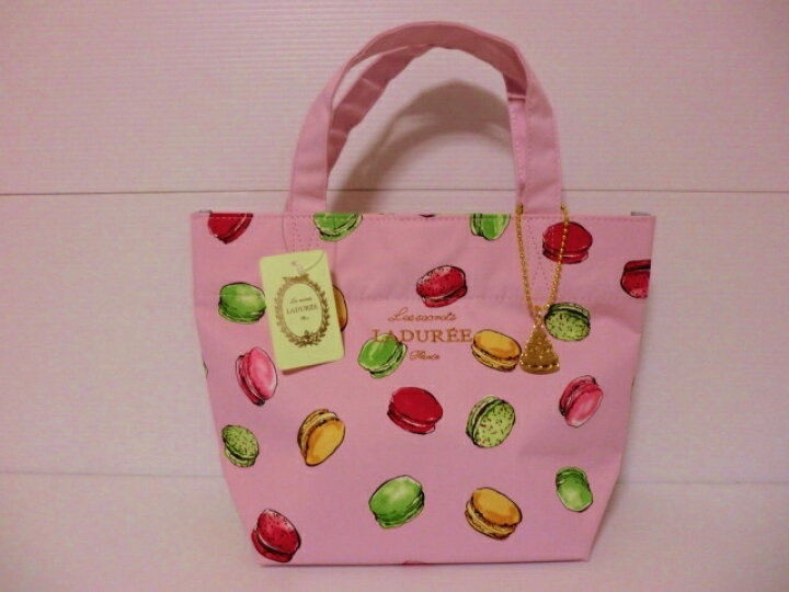 楽天市場】スクレ・ラデュレLADUREE （マカロン） マカロン柄 ロゴ入り  