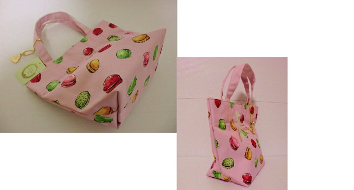 楽天市場】スクレ・ラデュレLADUREE （マカロン） マカロン柄 ロゴ入り 