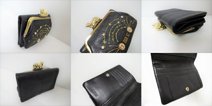 楽天市場】アナスイ ANNA SUI ファンタジア 外ガマ 2つ折り 財布 口金 