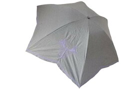 アナスイ ANNA SUI 蝶(バタフライ)　刺繍　遮光生地使用　晴雨兼用　婦人傘　折り畳み傘　グレー　UV　はじきカバー付き