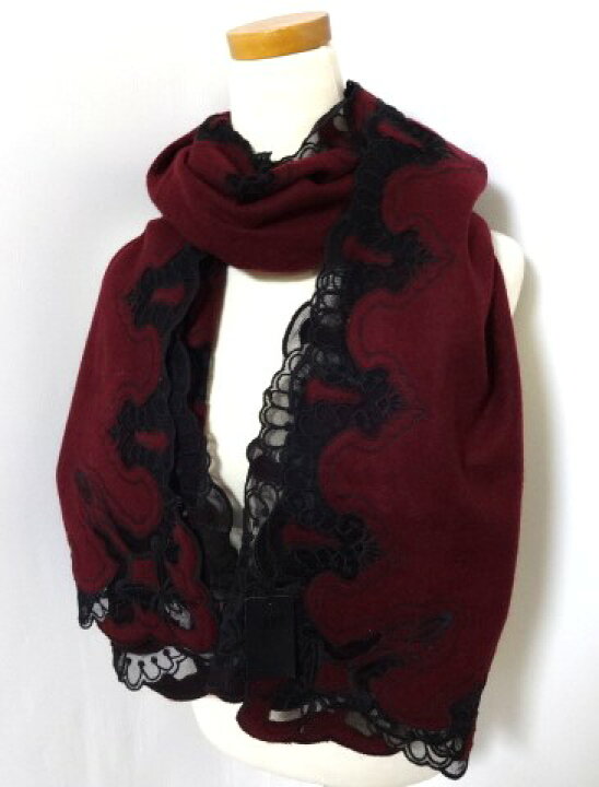 楽天市場】アナスイ ANNA SUI ストール マフラー カシミヤ・毛 綿100 