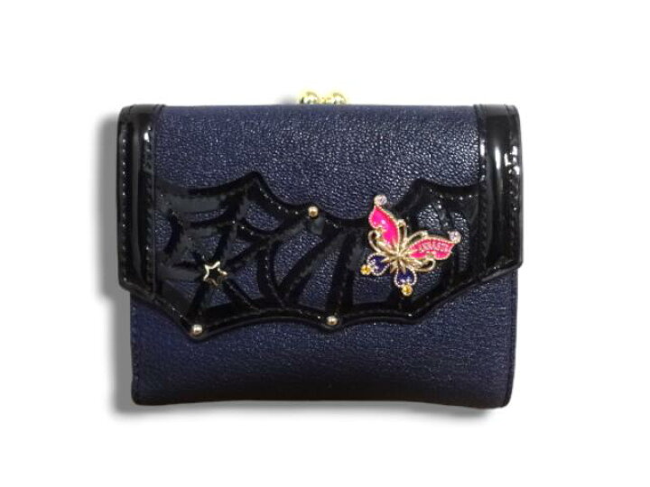 楽天市場】アナスイ ANNA SUI 二つ折り財布 がま口財布 ポワゾン  
