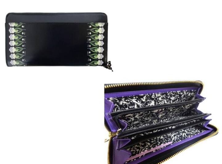 楽天市場】アナスイ ANNA SUI フローラ ラウンドファスナー 長財布 