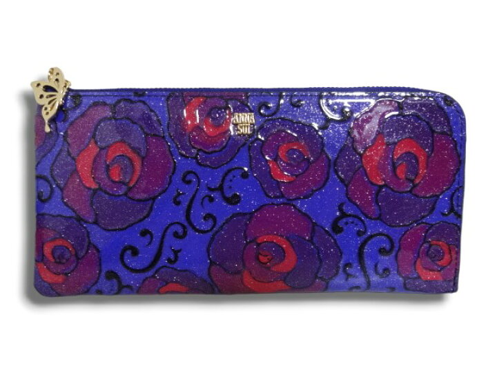 楽天市場】アナスイ ANNA SUI マジカルローズ 長財布 L字ファスナー長  