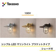 【タカショー】　【マリンライト(ウォールタイプ)】　【100V】　【シンプル LED マリンライト ブラケット…