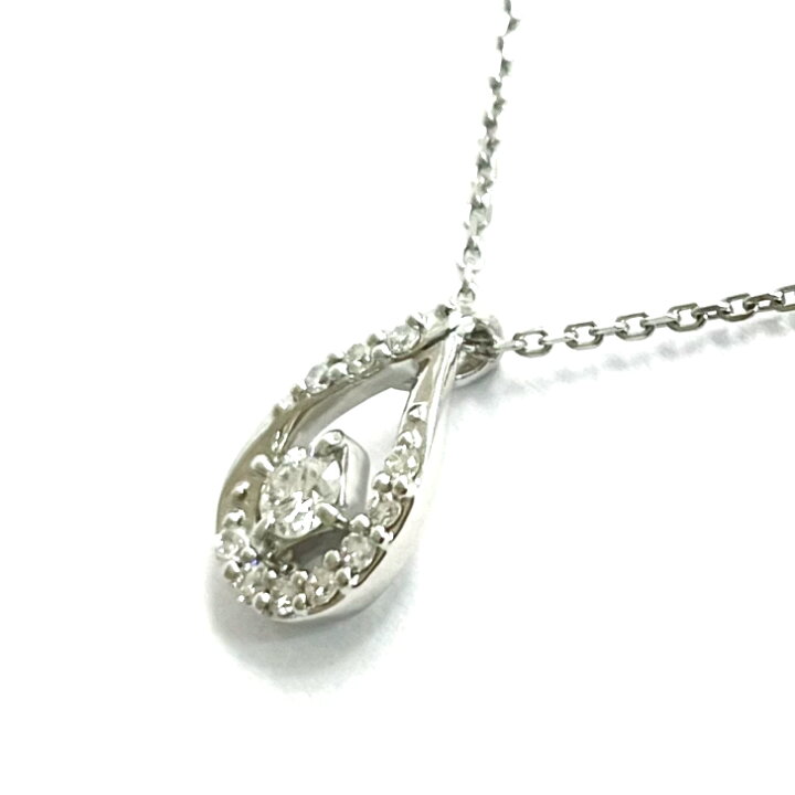 楽天市場】4℃ / ヨンドシー ダイヤネックレス 0.12ct Pt850 2018  