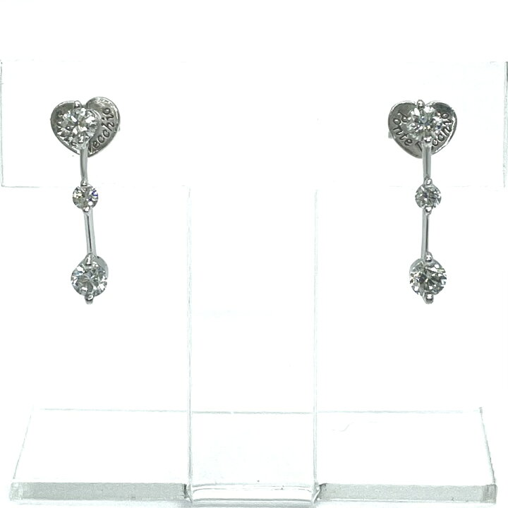 楽天市場】Ponte Vecchio / ポンテヴェキオ ダイヤピアス 0.30ct/0.30 