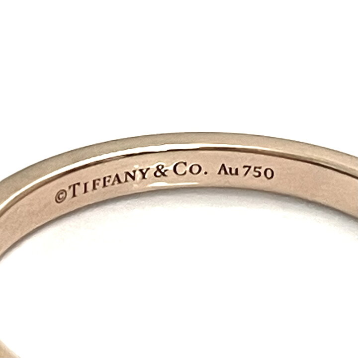 楽天市場】TIFFANY&Co./ティファニー クラシックバンド 3Pダイヤリング 