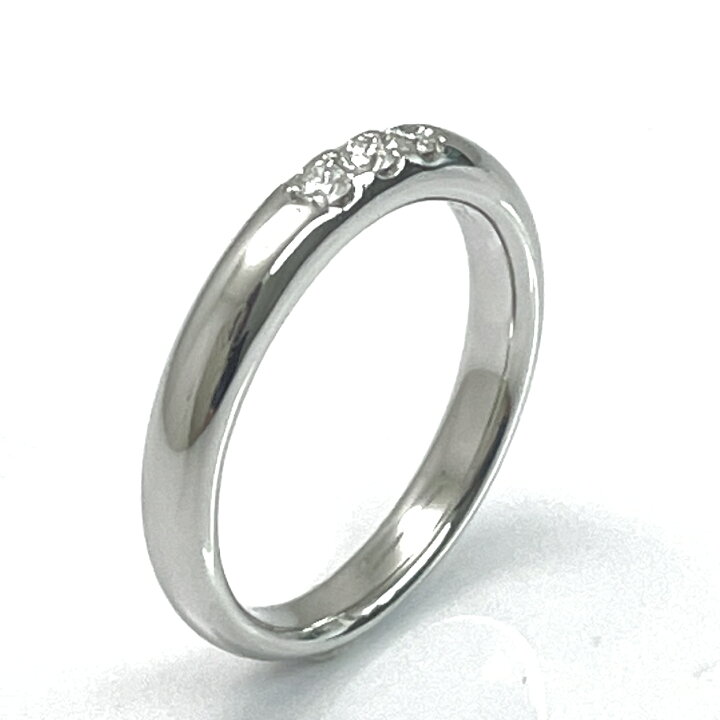 楽天市場】MIKIMOTO / ミキモト ダイヤリング Pt950 0.10ct 10号  